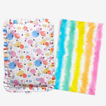 Mustard Seed Pillow with EXTRA Pillow Cover (Twinkle Stars, Tye Dye)