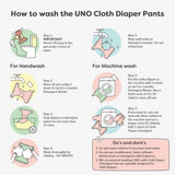 UNO Cloth Diaper Pants Pack of 3 (Climate Tales, Darling Dahlia, Jolly Jingles)