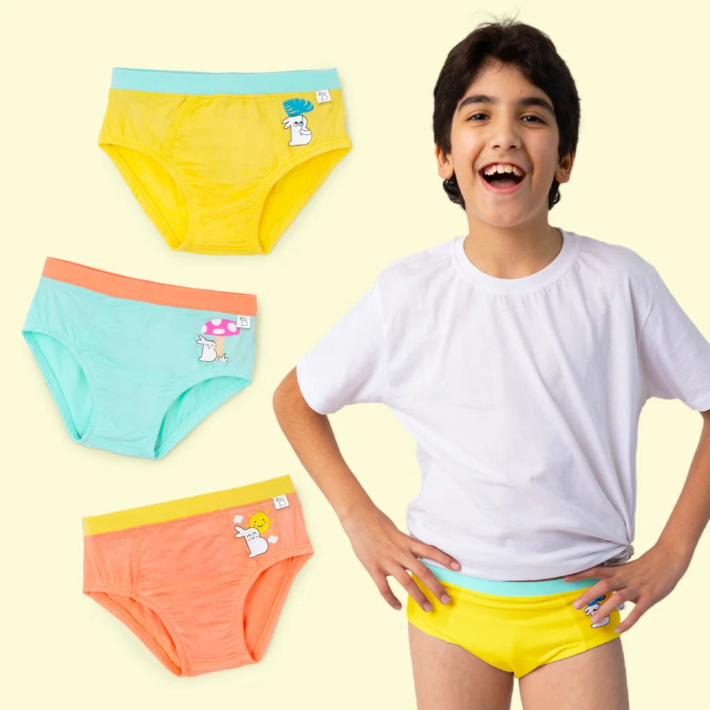 Supersoft Boys Briefs (Eco Wonders) Pack of 3