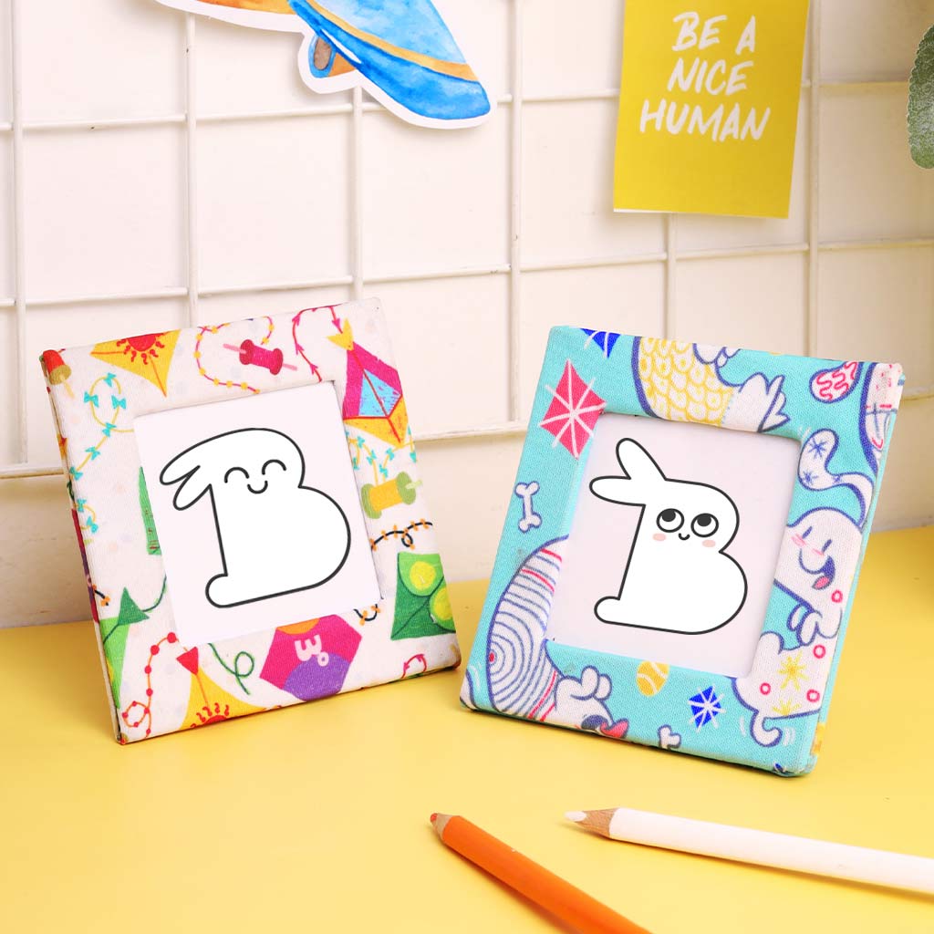 Recrafted Goodies Pack of 4 (2 Photo frame, 2 Diary)