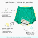 Padded Underwear - Garden Green