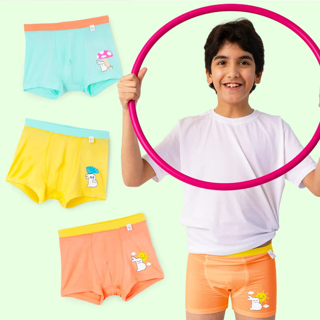 Supersoft Boys Trunks (Eco Wonders) Pack of 3