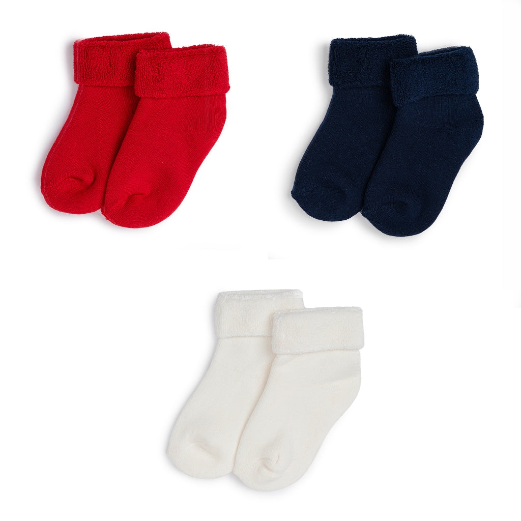 Soft Woolen Socks for Kids 3 Pack
