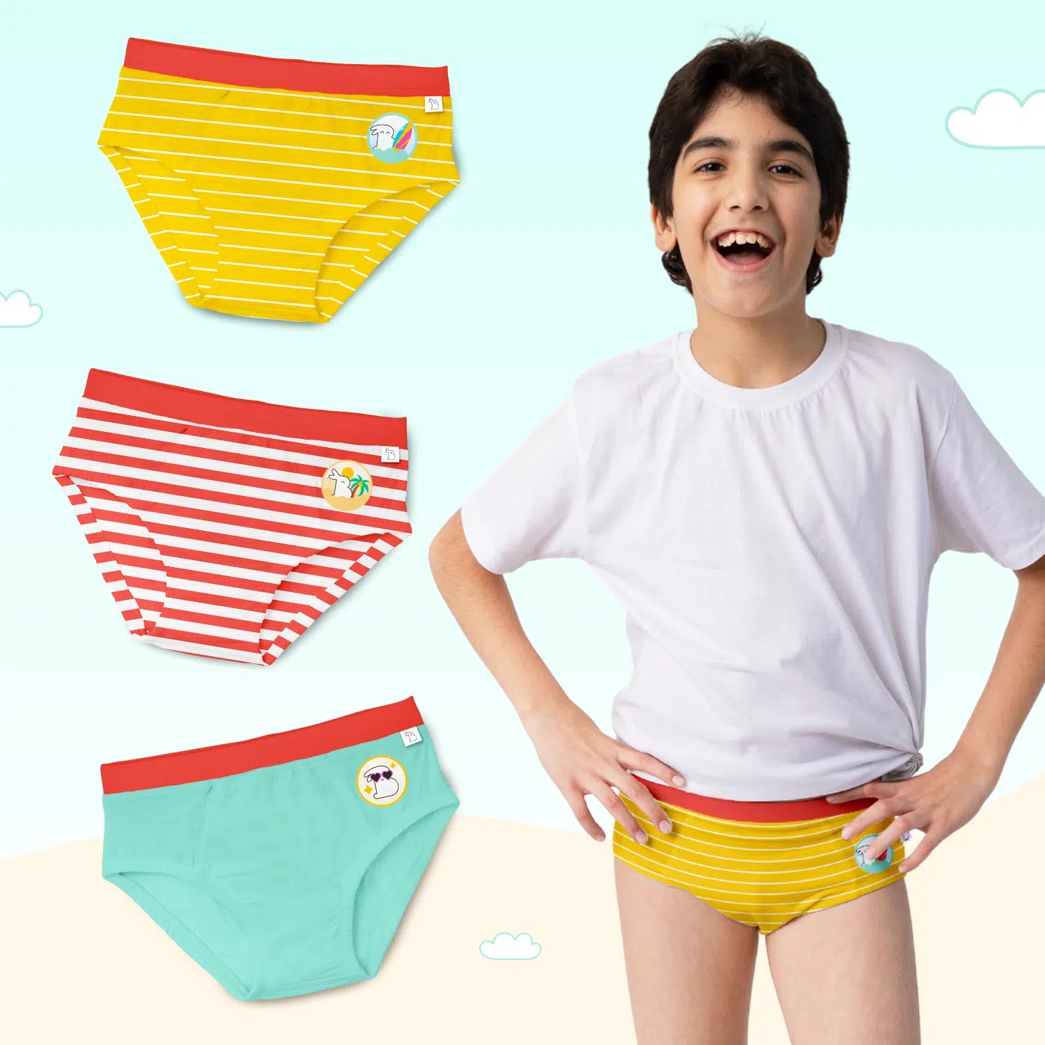 Supersoft Boys Briefs (Silky Snuggles) Pack of 3
