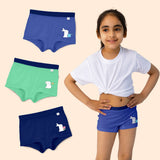 Supersoft Girls Boyshorts (Magical Meadow) Pack of 3
