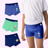 Supersoft Boy Trunks (Robo World) Pack of 3 4–8Y
