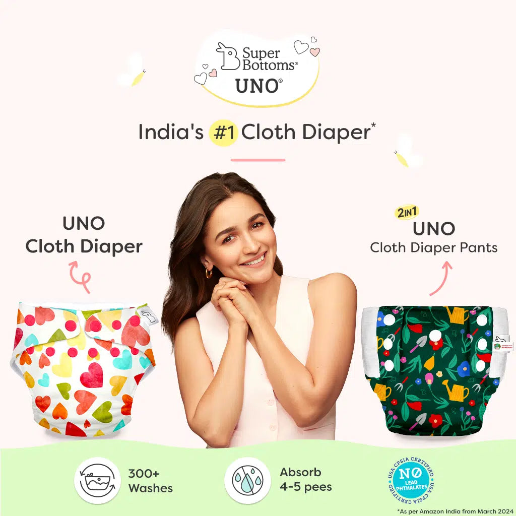 UNO Cloth Diaper Starter Kit 3m-3y