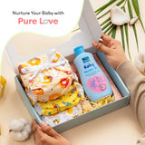 Newborn Gift Box with DryFeel Langots & Baby Oil