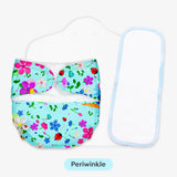 Newborn Cloth Diaper Combo with DryFeel Pad