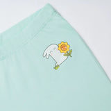 Cycling Shorts for Girls - Pack of 2 (Navy Blue Mint Green)