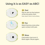 Reusable Toilet Colour Changing Stickers