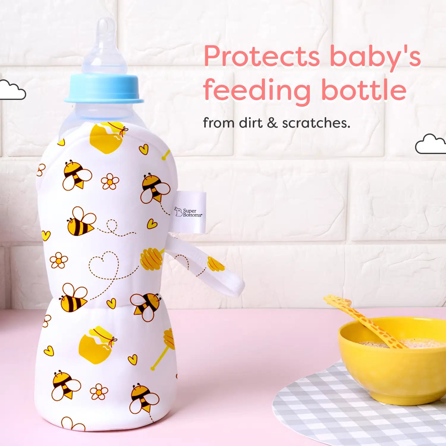 Baby Feeding Bottle Covers Pack of 3