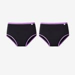 MaxAbsorb™ Period Underwear 2 Pack (Black)