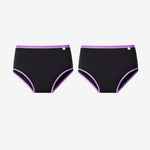 MaxAbsorb™ Period Underwear Pack of 2 (Black)