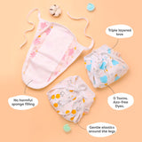 BASIC Muslin Langot with Gentle Leg Elastics