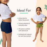 Supersoft Girl Boyshorts (Bloomy) 4–12Y