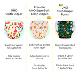 UNO Cloth Diaper Starter Kit