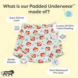 Choose Size & Print for Padded Underwear