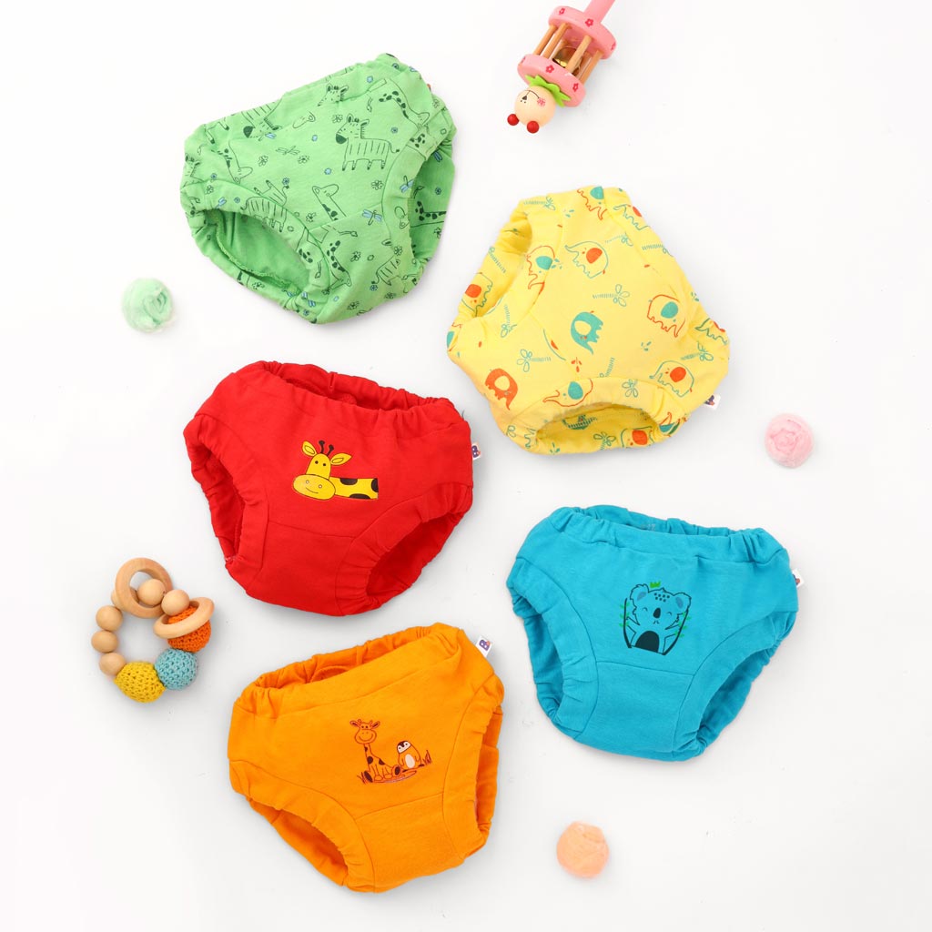 BASIC Cotton Briefs (Wonder Wild) for Kids