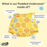 Choose Size & Print for Padded Underwear