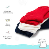 Soft Woolen Socks for Kids 3 Pack