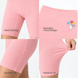 SuperSoft Cycling Shorts for Girls (Pink)