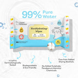 Mustard seed pillow (Little Pingu) and XtraHydrating® Wipes - 40 pack