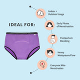 Ultra 6X Absorbent Leakproof Period Underwear - Lilac
