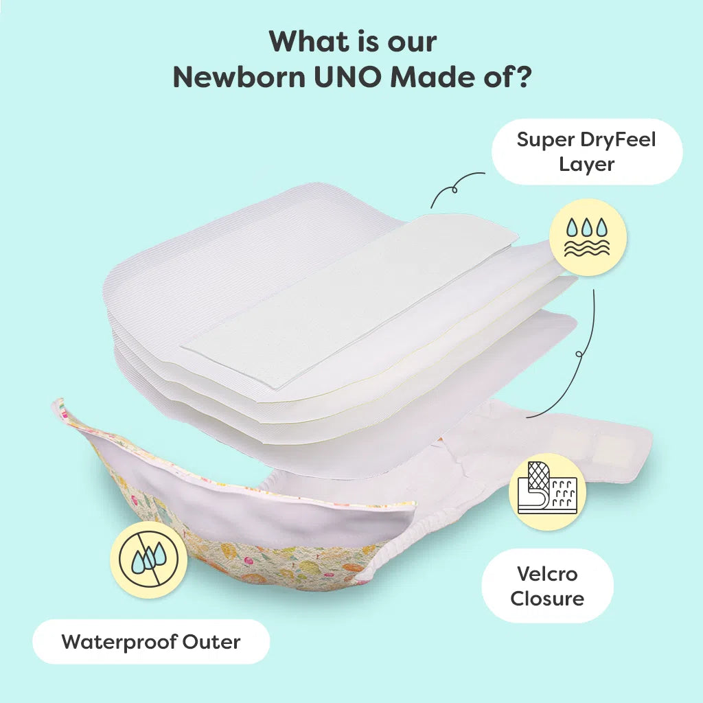 Newborn UNO Cloth Diaper