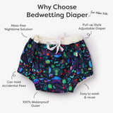 Bedwetting Diaper for Older Kids (4-14 years)
