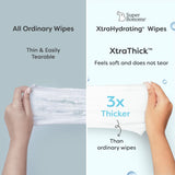 DryFeel Swaddle Wrap (Ba Ba Sheep, Starry Skies) + FREE Baby Wipes (72 pack)