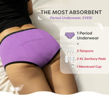 Ultra 6X Absorbent Leakproof Period Underwear - Lilac
