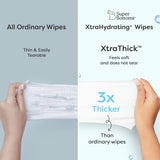 99% Pure Water Baby Wipes Pack of 72 (3x Thicker)