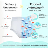 Pack of 6 - Padded Underwear