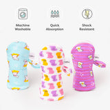 Cotton Feeding Bottle Covers Pack of 3 for Baby