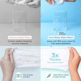99% Pure Water Baby Wipes - 72 pcs