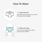 Bedwetting Diaper for Older Kids (4-14 years)