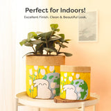 Jute Planters - Petal Pop (Pack of 2)