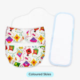 Newborn Cloth Diaper Combo with DryFeel Pad
