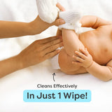 99% Pure Water Baby Wipes Pack of 72 (3x Thicker)