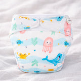 UNO Luxe Cloth Diaper & Soaker Set (Dry Feel Pad + Booster) - Bubble Buddies