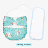 Newborn Cloth Diaper Combo with DryFeel Pad