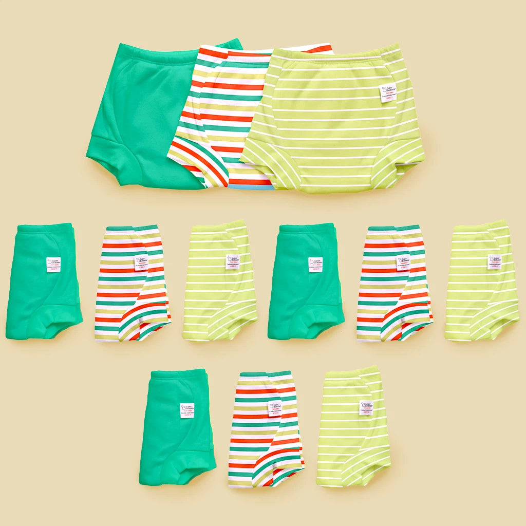 Size 0 (9m-12m) / Pack of 12