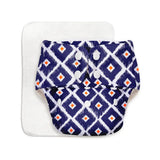 Tie n Die - BASIC Cloth Diaper, New & Improved with EasySnap & Quick Dry UltraThin Pad