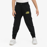 SuperBottoms Premium Joggers for Kids - Pack of 2 (Black & Orange)