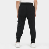 SuperBottoms Premium Joggers for Kids - Pack of 2 (Black & Orange)