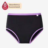 Ultra 6X Absorbent Leakproof Period Underwear - Black