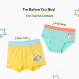 SuperSoft Boys Brief & Trunk Starter Kit