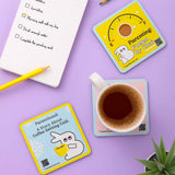 Bumazing Treasures - Coasters cum Magnet - Pack of 3 (Square)
