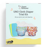 UNO Cloth Diaper Starter Kit with 2 Freesize UNO
